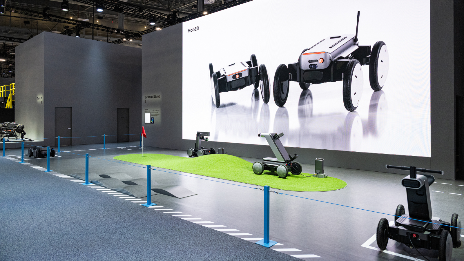 Commercialized model of the next-generation mobility robot platform MobED