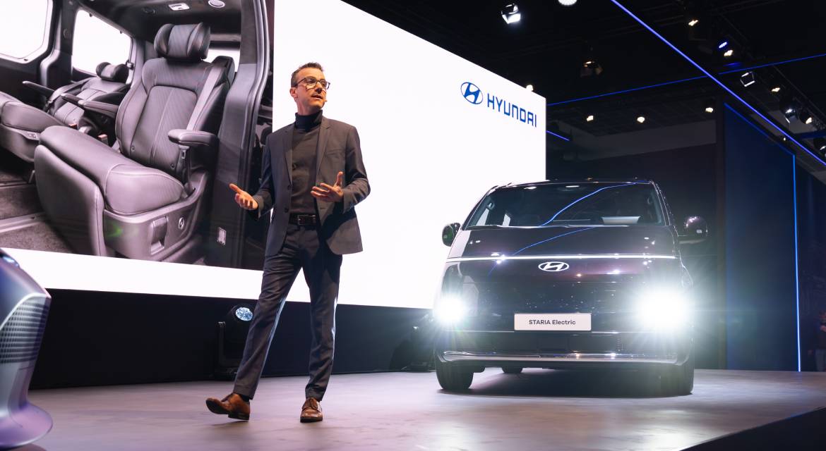 Raf Van Nuffel, Vice President of Product at Hyundai Motor Europe.