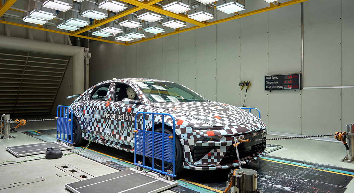 Advanced testing techniques ensure all Hyundai Motor Group products exceed customer expectations