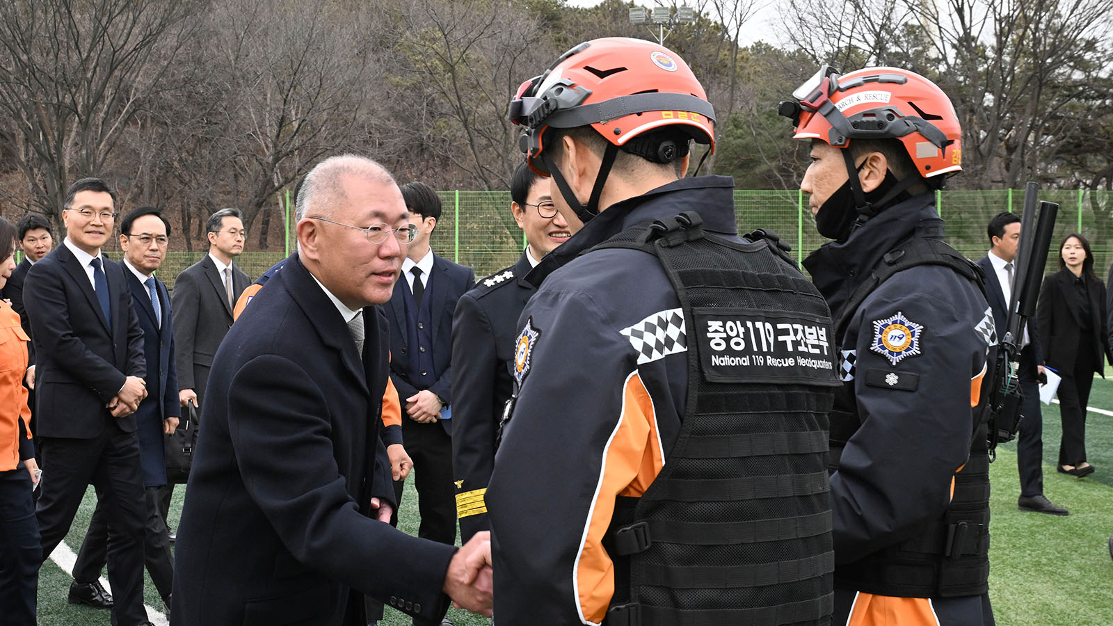 Hyundai Motor Group Donates Unmanned Firefighting Robots to Korea National Fire Agency for Safeguarding Firefighters 