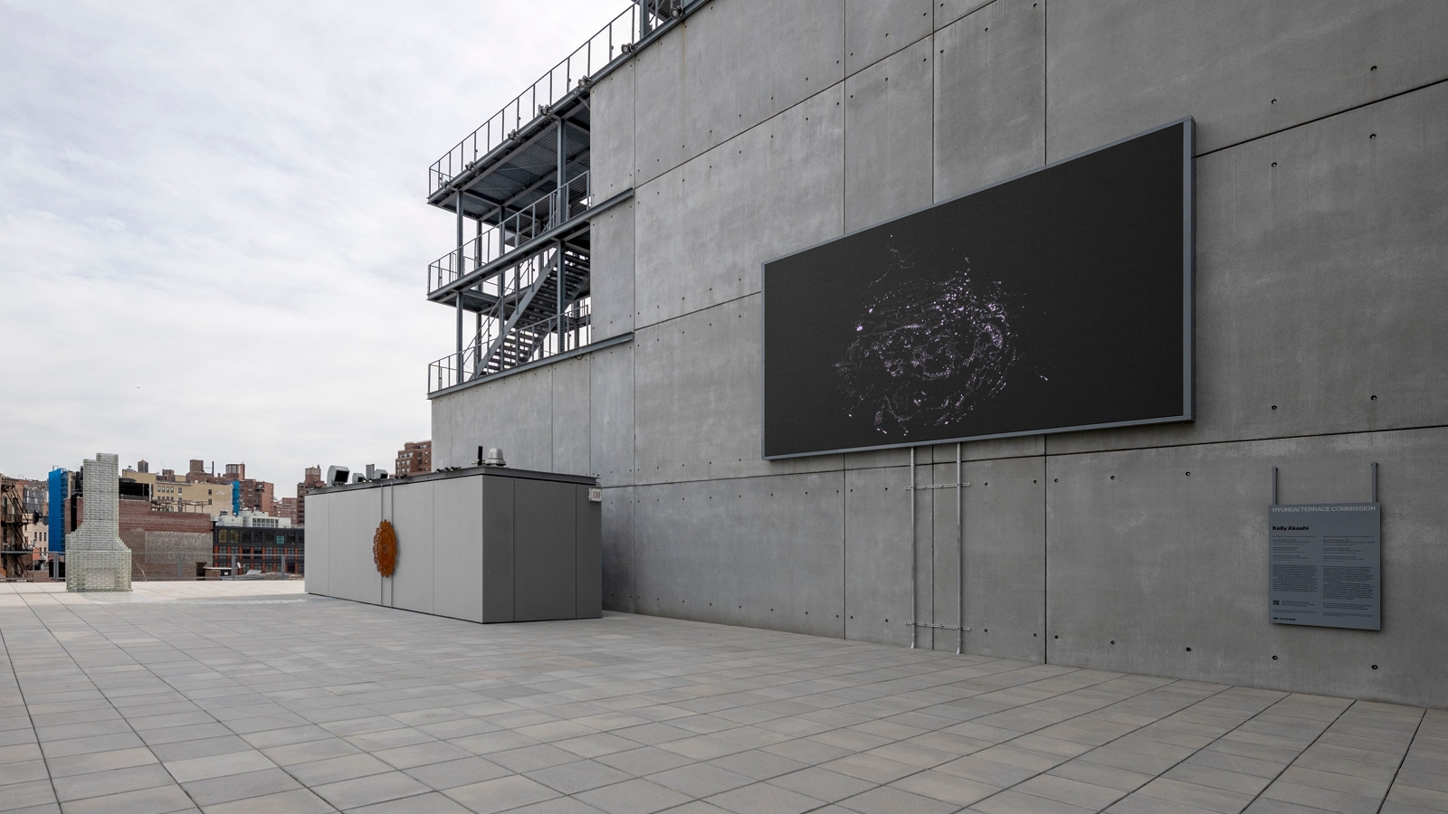 Hyundai Terrace Commission: Kelly Akashi, 2026. Photo: Timothy Schenck.