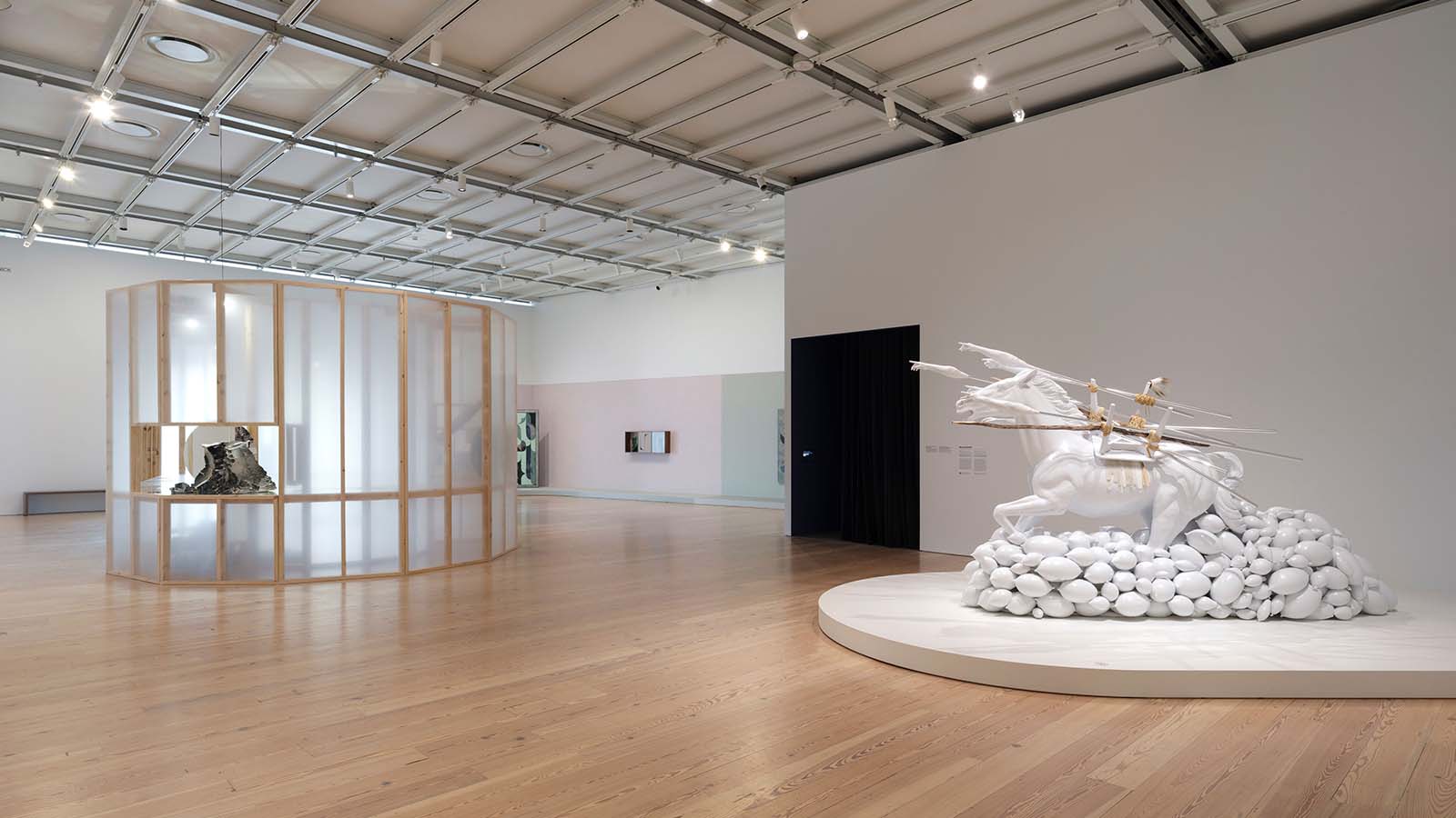 Installation view of the Whitney Biennial 2026 (Whitney Museum of American Art, New York, March 8–August 23, 2026). Photo: Steven Probert.