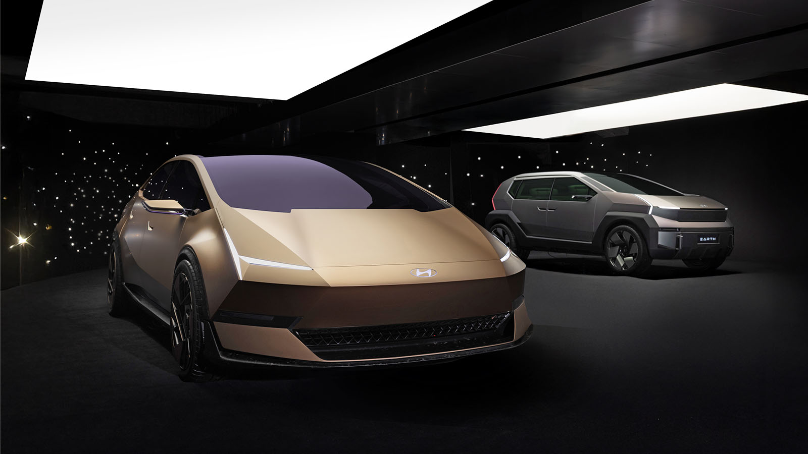 IONIQ VENUS Concept and EARTH Concept on display at Hyundai Motorstudio Beijing