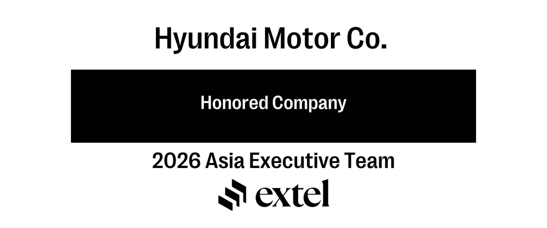Hyundai Motor Recognized for Industry-Leading Management Excellence in 2026 Extel Asia Executive Team Survey