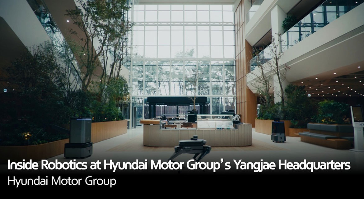 Inside Hyundai Motor Group’s Renovated HQ Where Humans and Robots Work Together in Harmony
