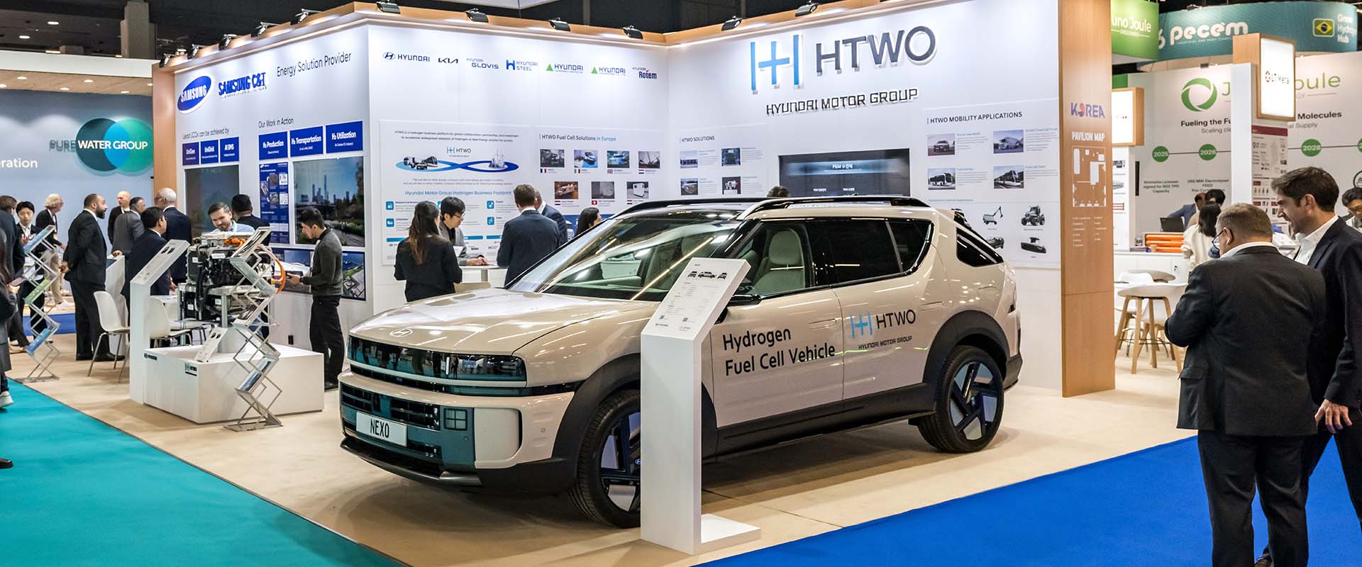 Hyundai Motor Group Exhibition Booth at the World Hydrogen Summit 2026