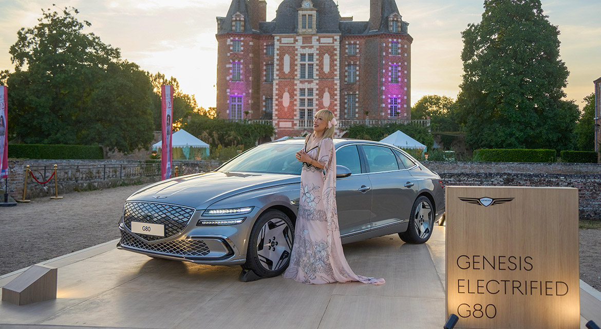 Sumi Jo and Genesis G80 Electrified