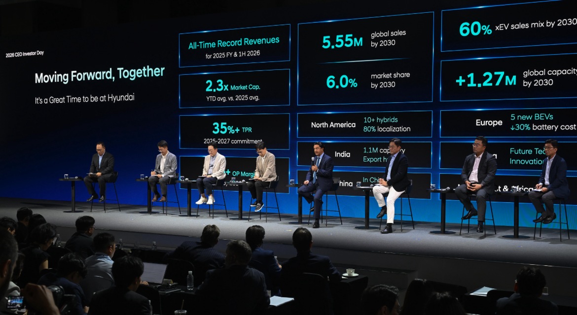 Q&A session at Hyundai Motor Company’s 2026 CEO Investor Day