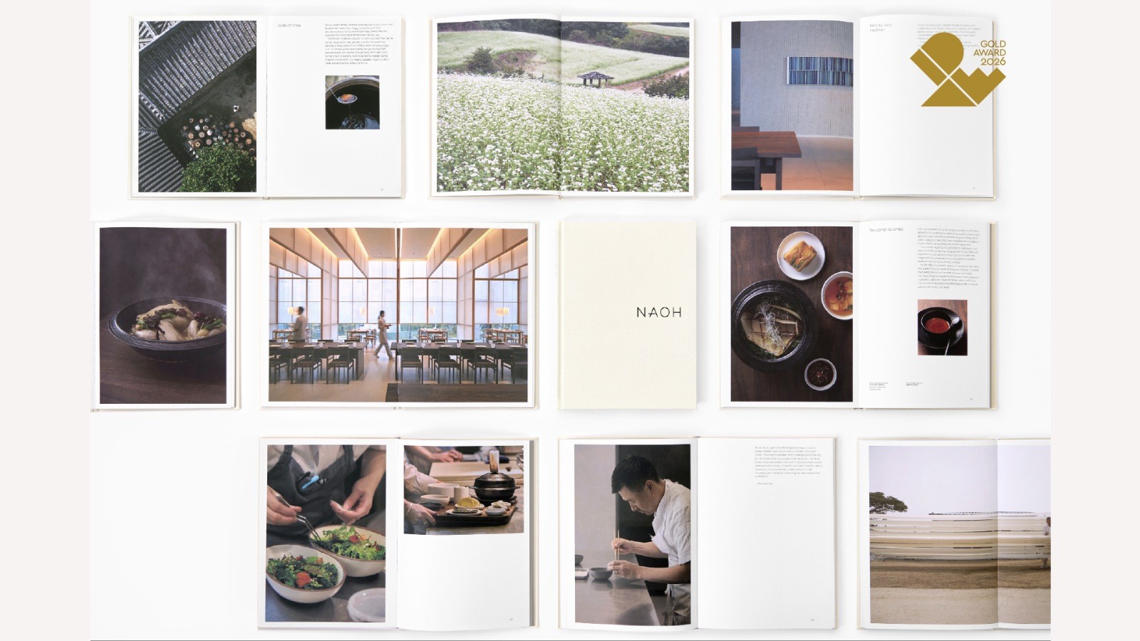 Na Oh Korean Restaurant Book