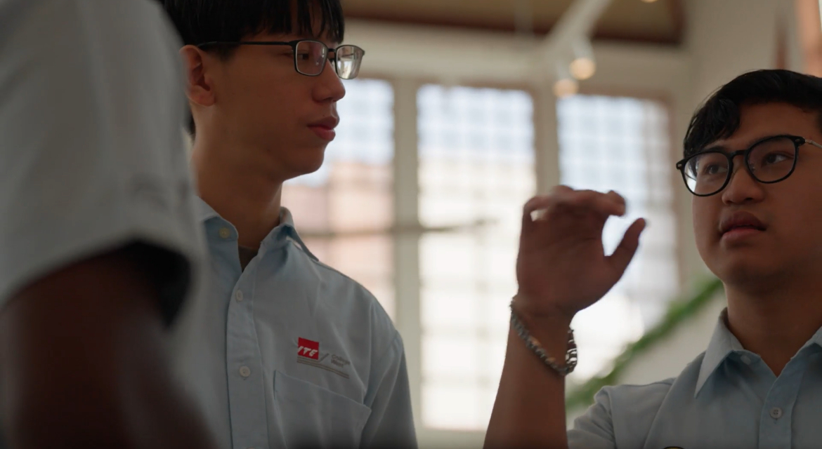 Once a year, that spirit of innovation moves somewhere less predictable — into the hands of students who are invited to turn bold ideas into responses to real-world challenges