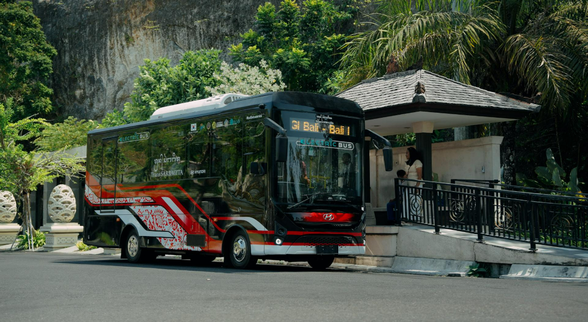Hyundai Motor Delivers Bali’s First Electric Buses for Public Transport